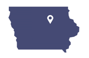 Grundy County Iowa on Map