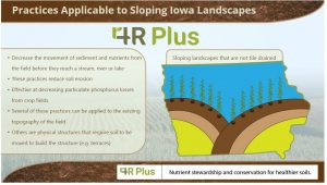 Practices Applicable to Sloping Iowa Landscapes CCA Course