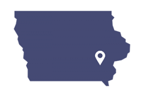 Washington County Iowa on Map